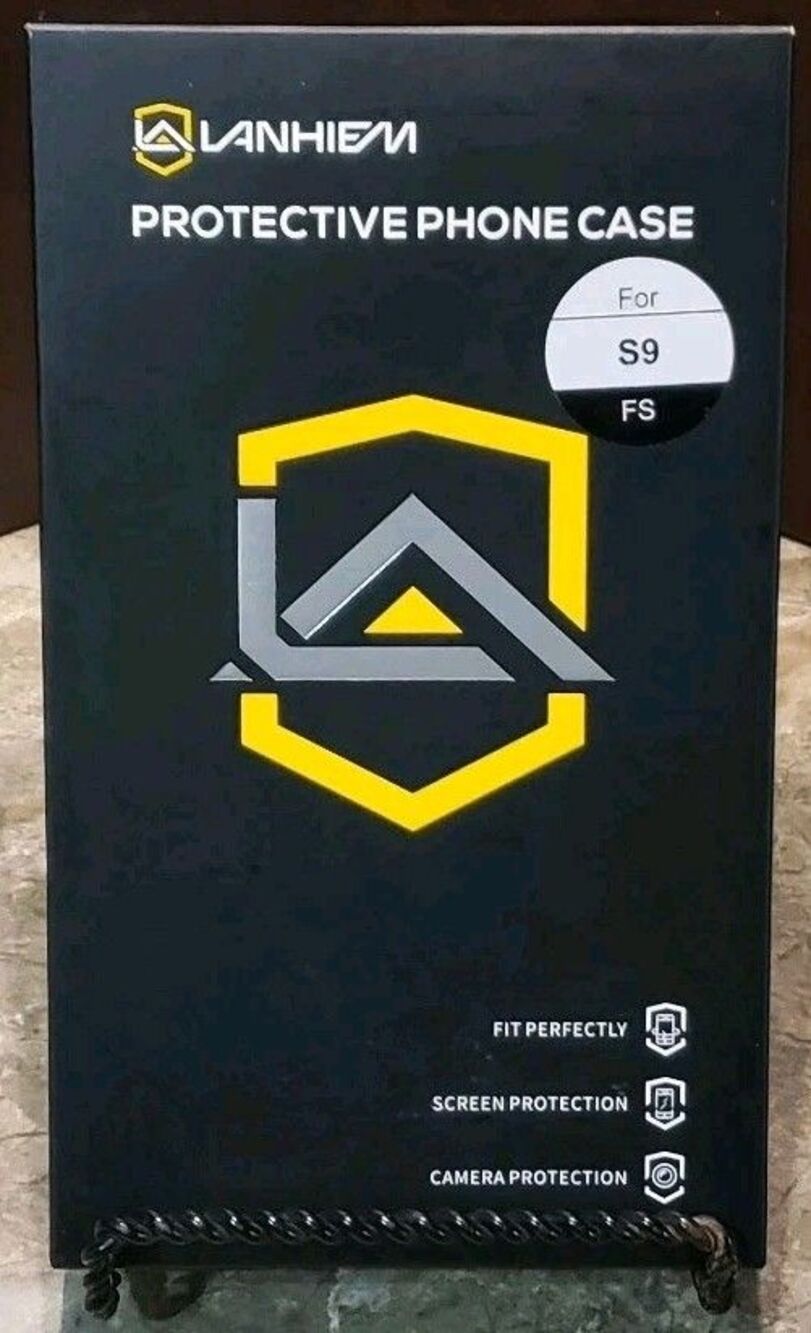 Lanheim Heavy Duty Phone Case | Shockproof cover for S9/FS Black Case NEW SEALED